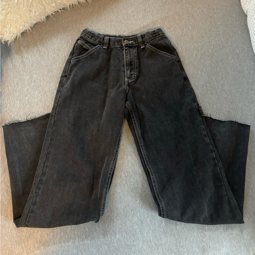 Black wide leg Women's Jeans